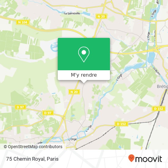 75 Chemin Royal plan