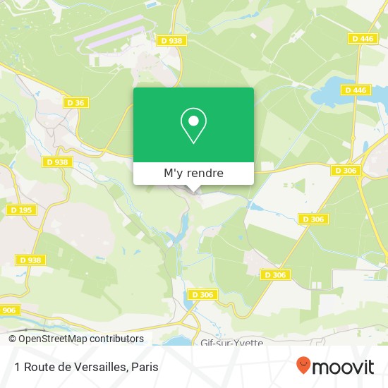 1 Route de Versailles plan