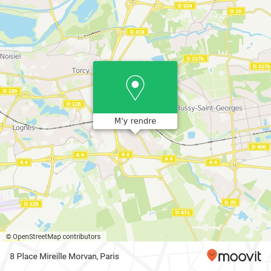 8 Place Mireille Morvan plan