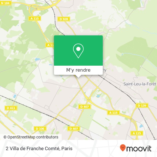 2 Villa de Franche Comté plan