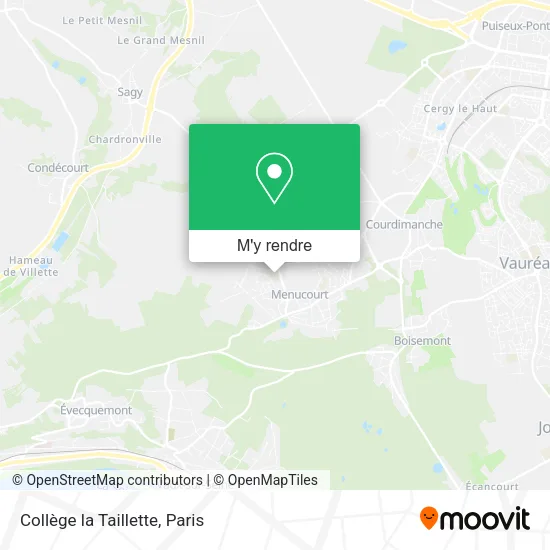 Collège la Taillette plan