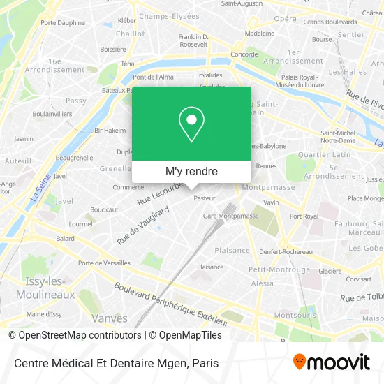 Centre Médical Et Dentaire Mgen plan
