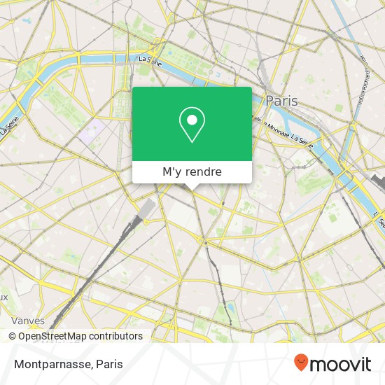 Montparnasse plan