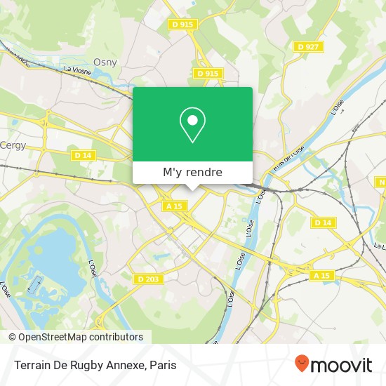 Terrain De Rugby Annexe plan