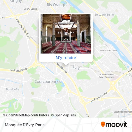 Mosquée D'Evry plan