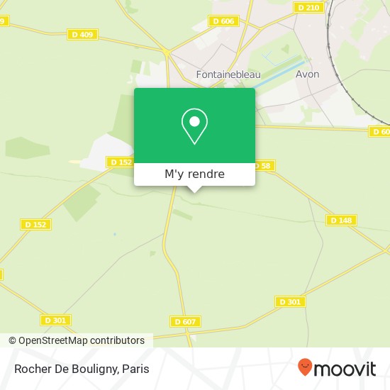 Rocher De Bouligny plan