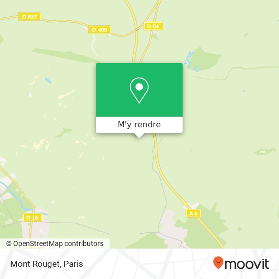 Mont Rouget plan