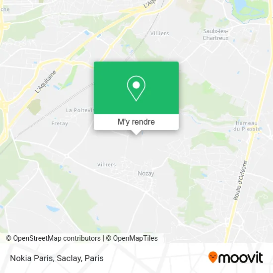 Nokia Paris, Saclay plan