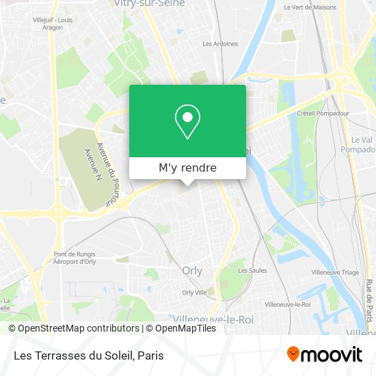 Les Terrasses du Soleil plan