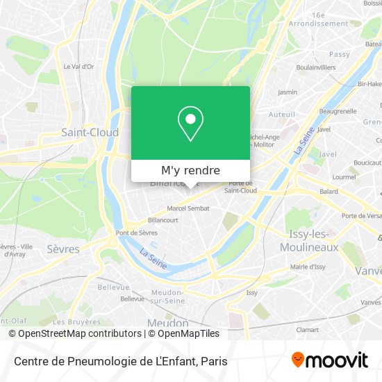 Centre de Pneumologie de L'Enfant plan