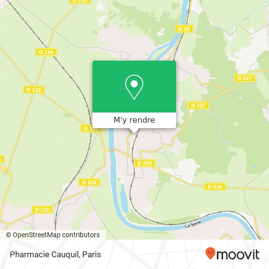 Pharmacie Cauquil plan