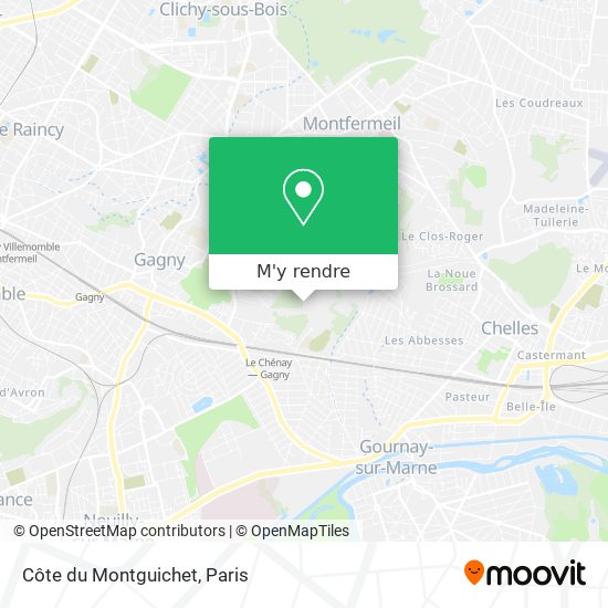 Côte du Montguichet plan