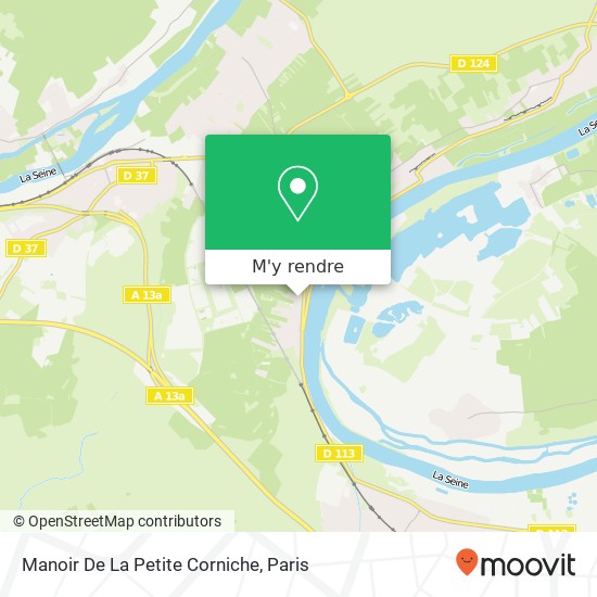 Manoir De La Petite Corniche plan