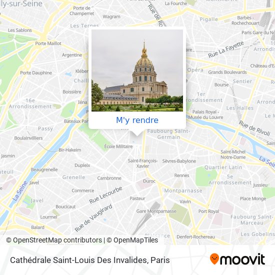 Cathédrale Saint-Louis Des Invalides plan