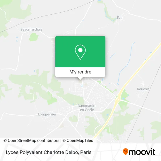 Lycée Polyvalent Charlotte Delbo plan