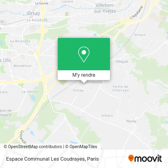 Espace Communal Les Coudrayes plan
