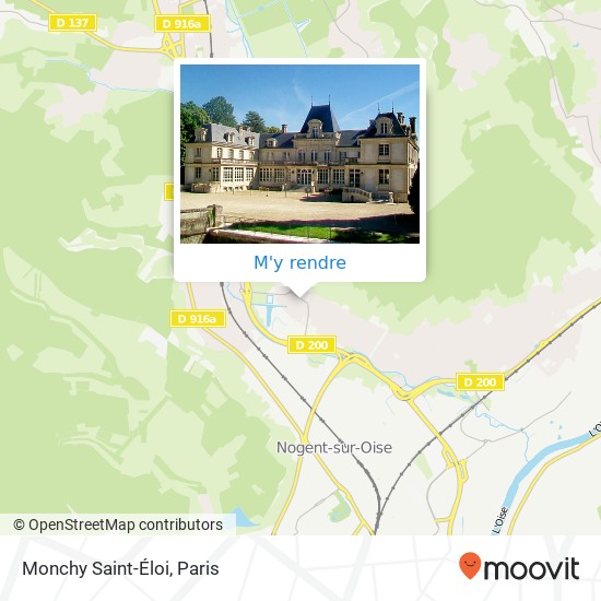 Monchy Saint-Éloi plan