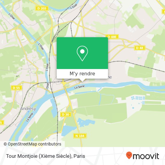 Tour Montjoie (Xième Siècle) plan