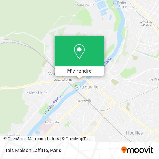 Ibis Maison Laffitte plan