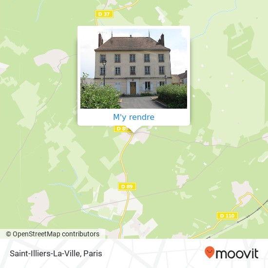Saint-Illiers-La-Ville plan