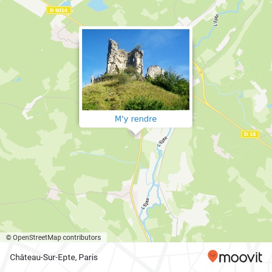 Château-Sur-Epte plan