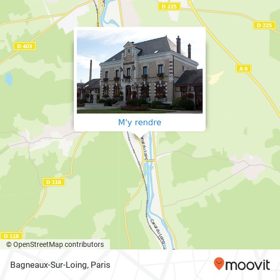 Bagneaux-Sur-Loing plan