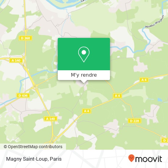 Magny Saint-Loup plan