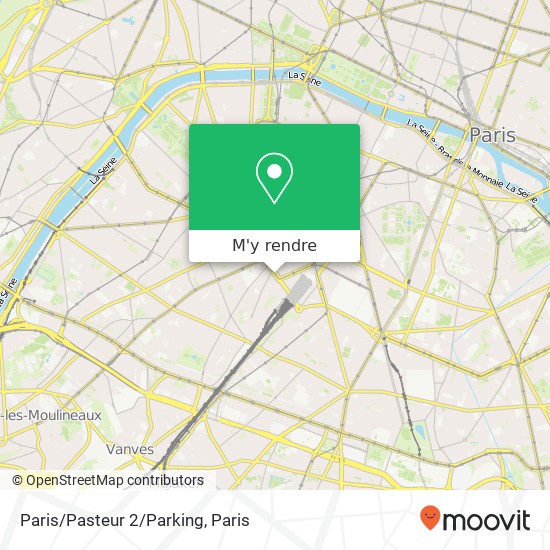 Paris/Pasteur 2/Parking plan