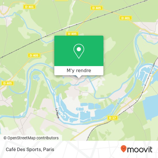 Café Des Sports plan