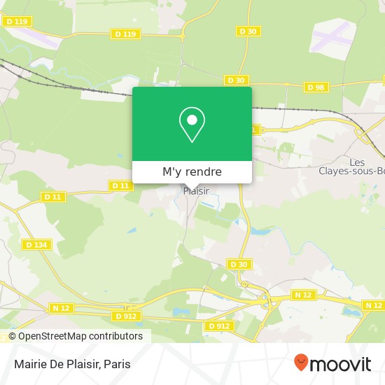 Mairie De Plaisir plan