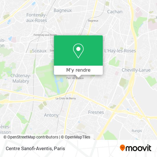 Centre Sanofi-Aventis plan