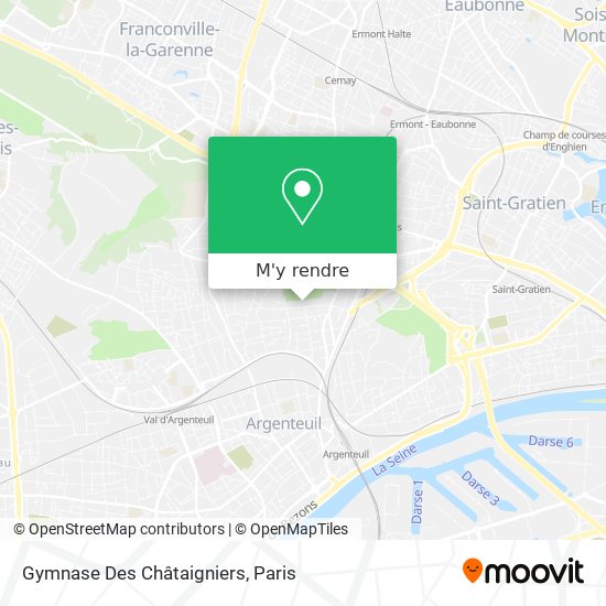 Gymnase Des Châtaigniers plan