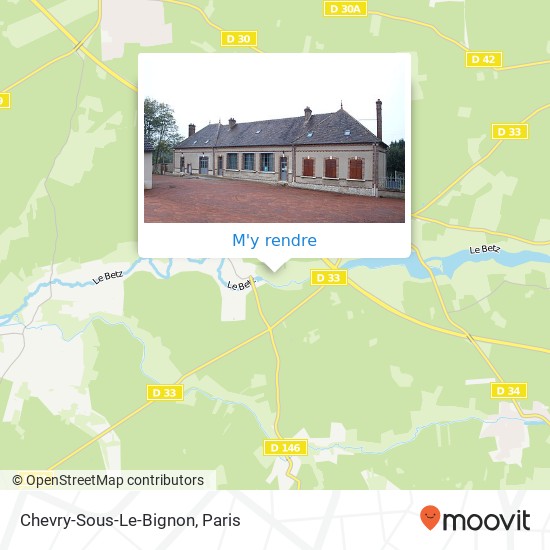 Chevry-Sous-Le-Bignon plan