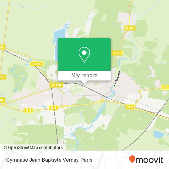 Gymnase Jean-Baptiste Vernay plan