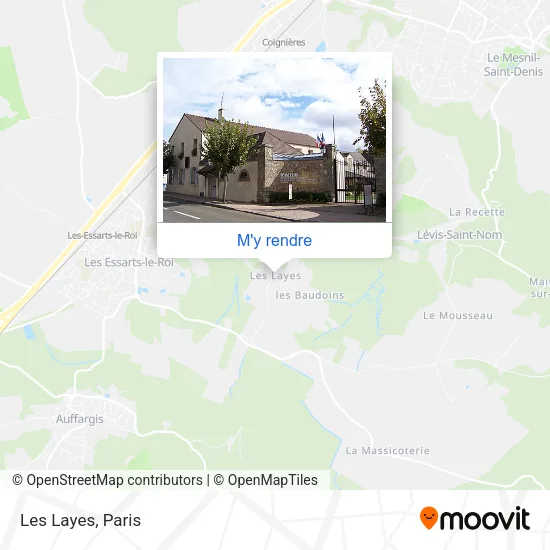Les Layes plan