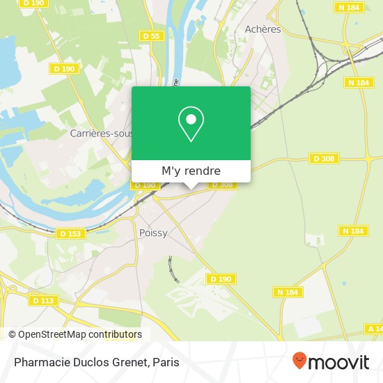 Pharmacie Duclos Grenet plan