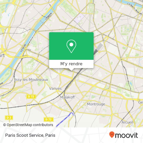 Paris Scoot Service plan