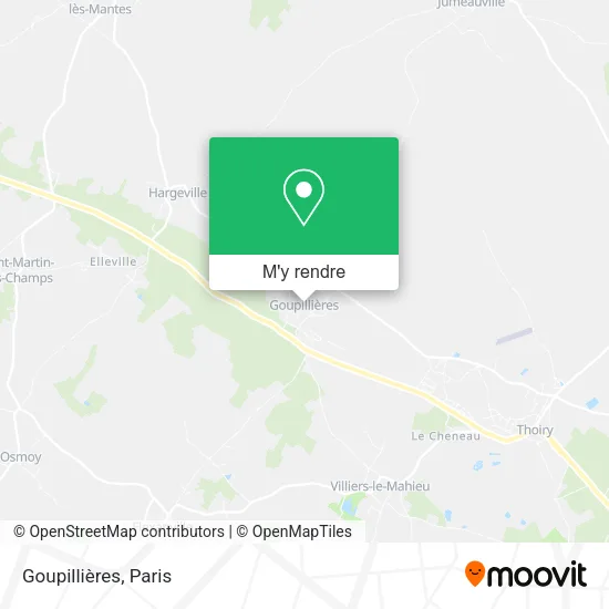 Goupillières plan