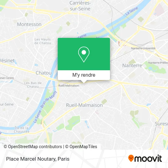 Place Marcel Noutary plan