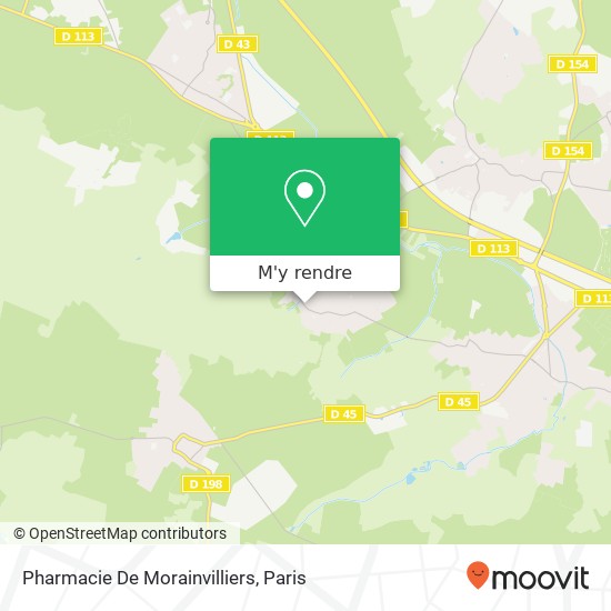 Pharmacie De Morainvilliers plan