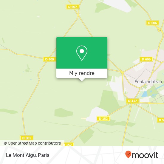 Le Mont Aigu plan