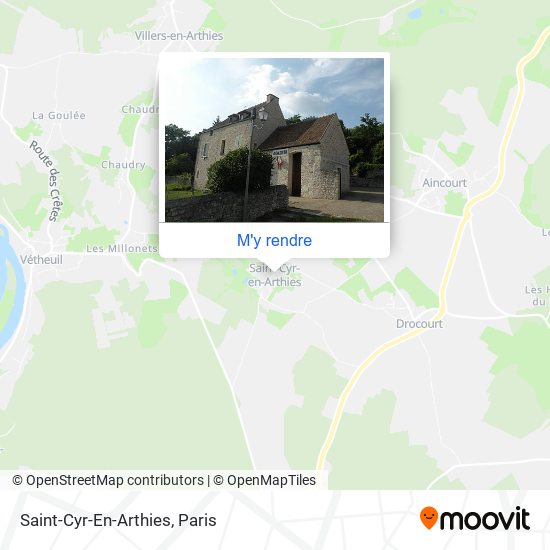 Saint-Cyr-En-Arthies plan