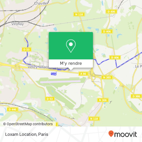 Loxam Location plan