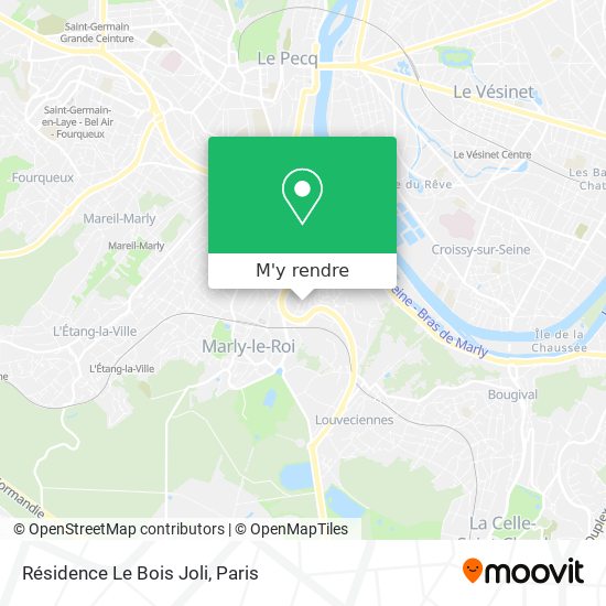 Résidence Le Bois Joli plan