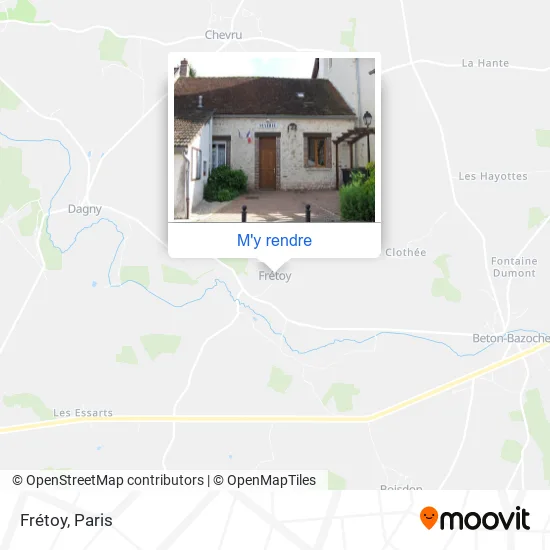 Frétoy plan