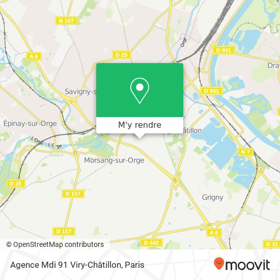 Agence Mdi 91 Viry-Châtillon plan