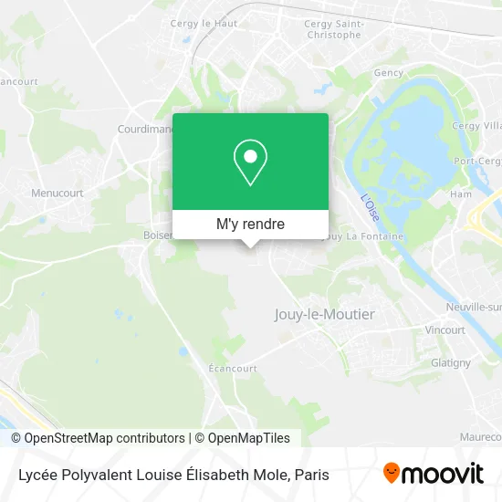 Lycée Polyvalent Louise Élisabeth Mole plan