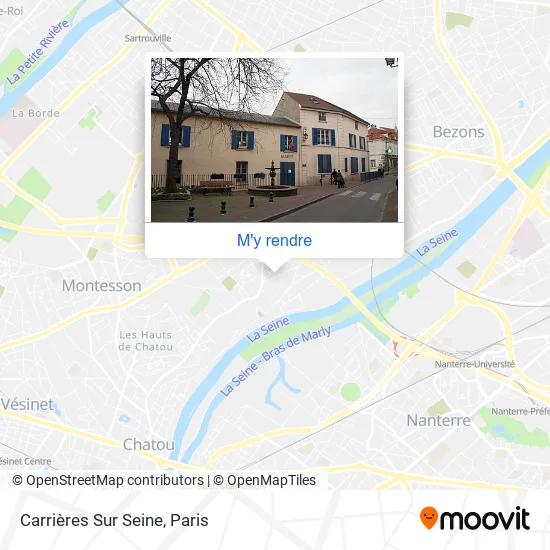 Carrières Sur Seine plan