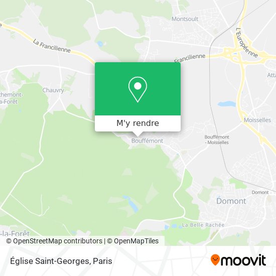 Église Saint-Georges plan