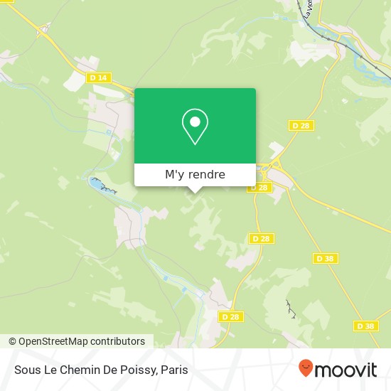 Sous Le Chemin De Poissy plan